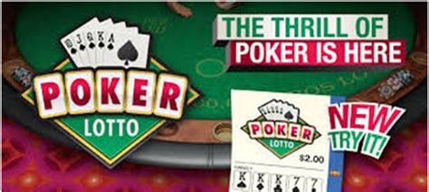 poker lotto canada.